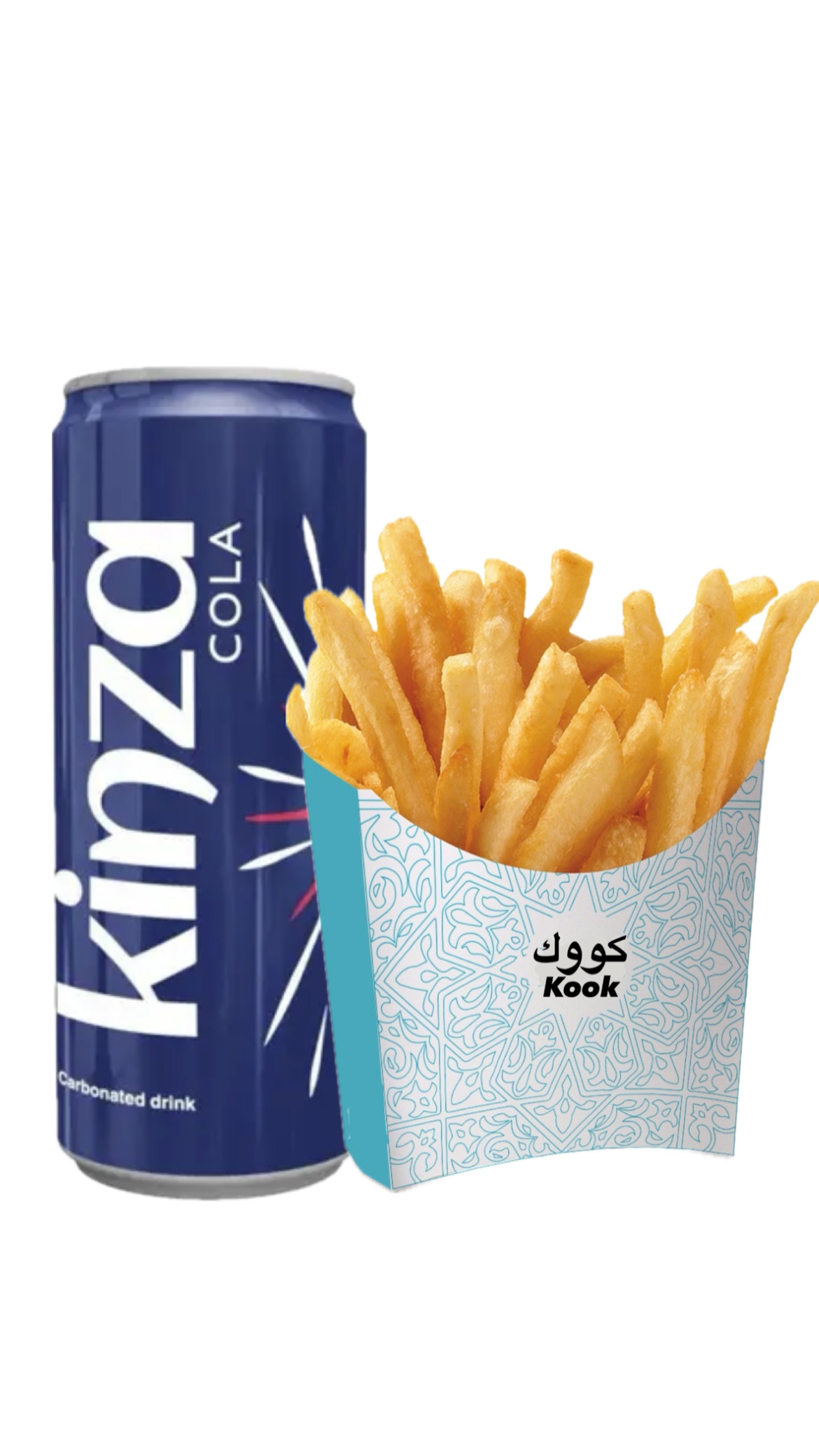 Meal fries & drink